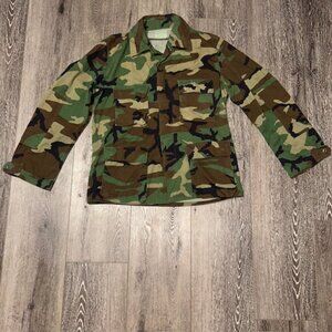 Military Camouflage Camo Jacket Coat NATO Size 7080/9404 Medium